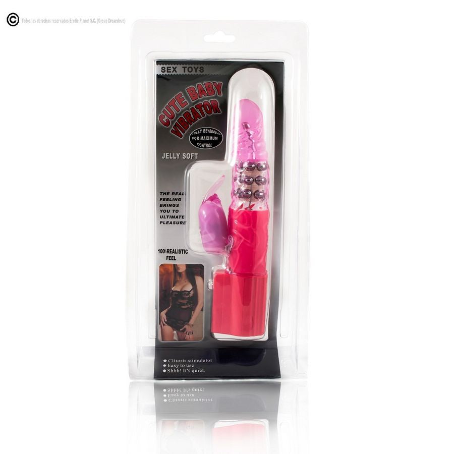 Baile Rotations Baile - Rosa Kaninchen-Rotator mit Superstimulator