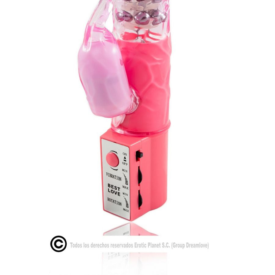 Baile Rotations Baile - Rosa Kaninchen-Rotator mit Superstimulator