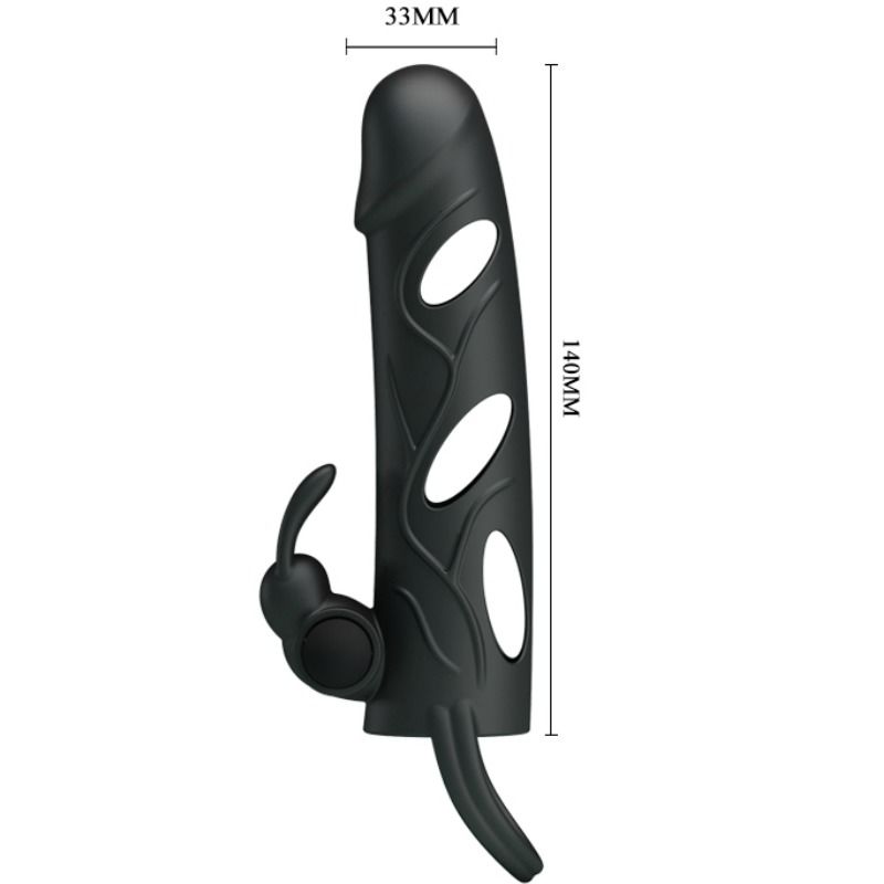 For Him Pretty Love - Silikonhülle Mit Vibration 14 CM 2.0