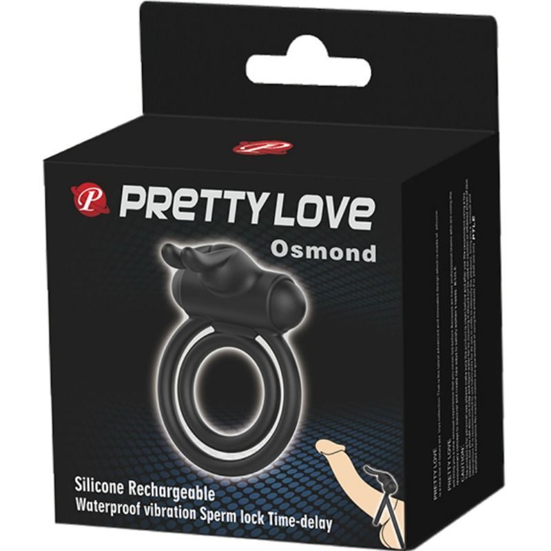 For Him Pretty Love - Osmond Vibratorring Aus Silikon