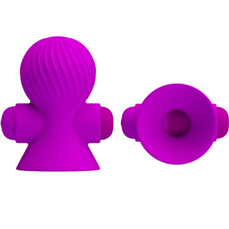 Fun Toys Pretty Love - Nippelstimulatoren 12M Lila Vibration