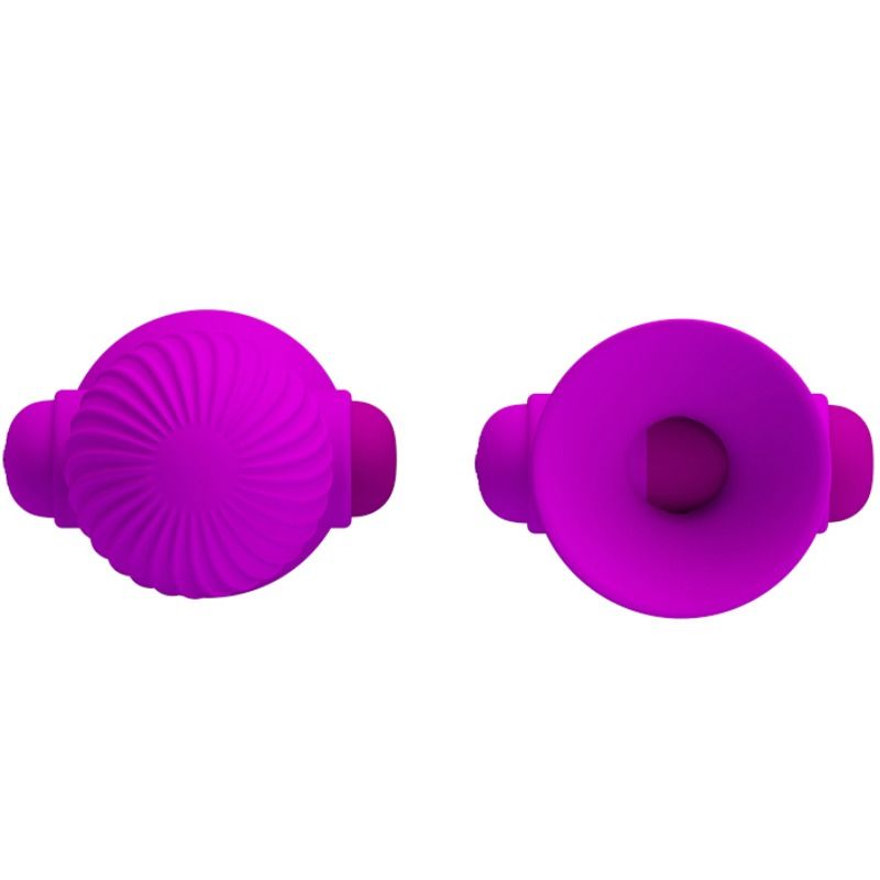 Fun Toys Pretty Love - Nippelstimulatoren 12M Lila Vibration