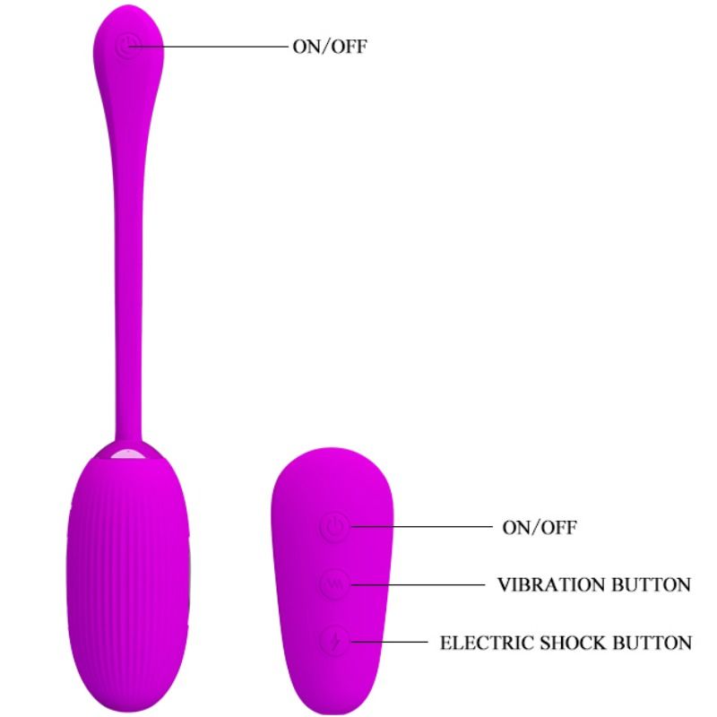 Remote Control Pretty Love - Shock Spass Vibrierendes EI Und...