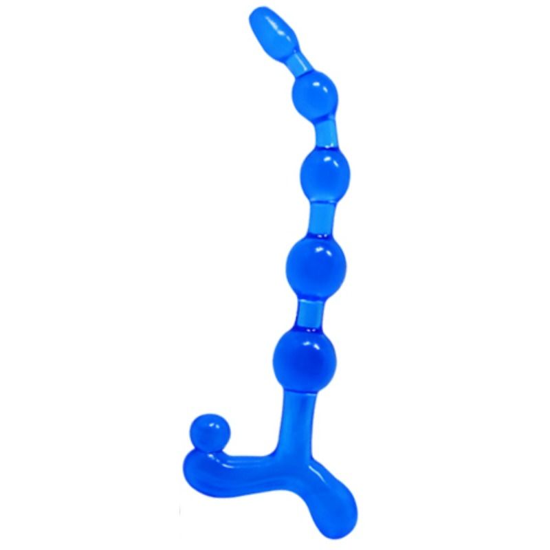 Baile Anal Bendy Twist Blaue Analkugeln