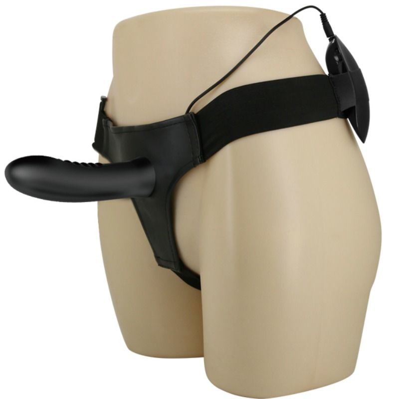 Harness Myron Strap-on mit Vibration und Hohldildo