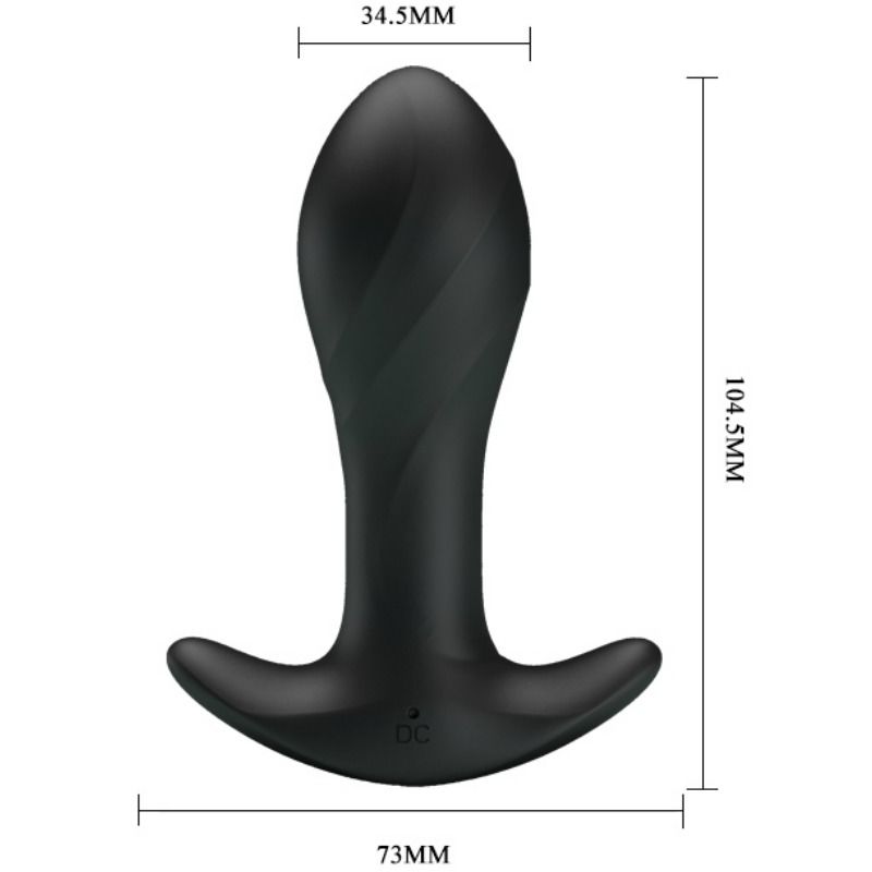 Pretty Love – Schwarzer Analvibrator