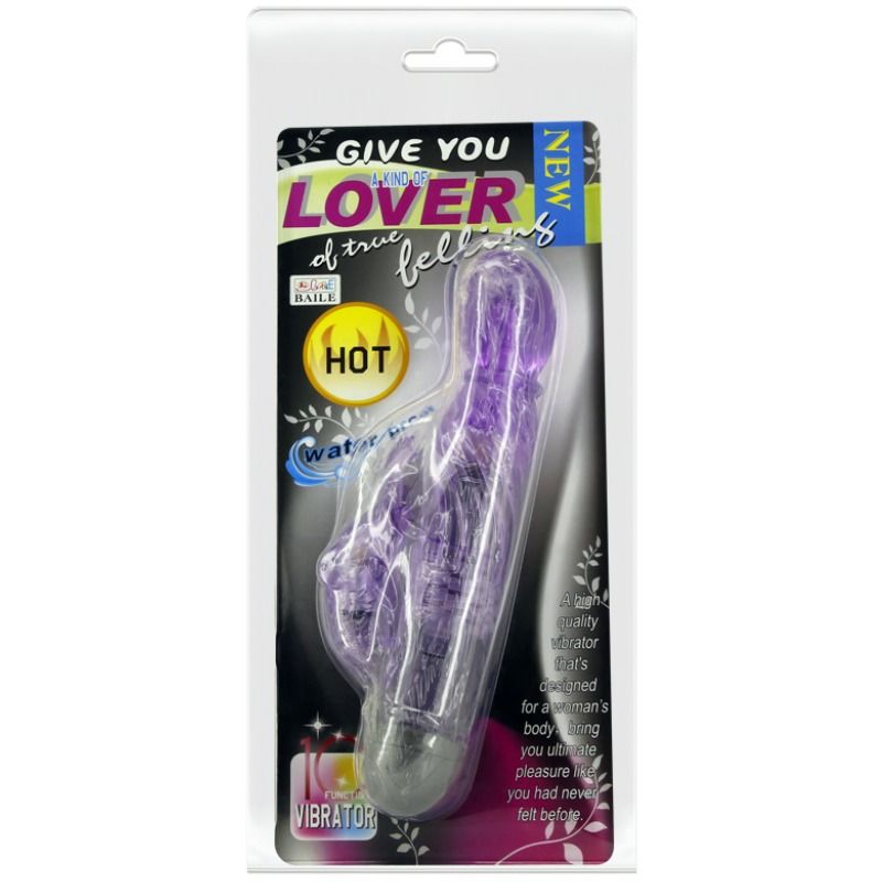 Baile Geben Sie Ihnen Eine Art Liebhabervibrator Mit Lila Hasen 10...