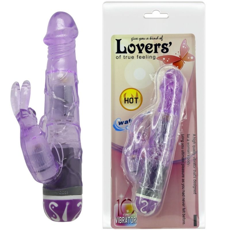 Baile Multi Geschwindigkeit Vibratoren Mit lila Kaninchen