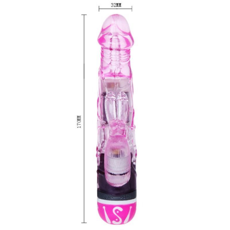 Baile Multi Geschwindigkeit Vibratoren Mit lila Kaninchen