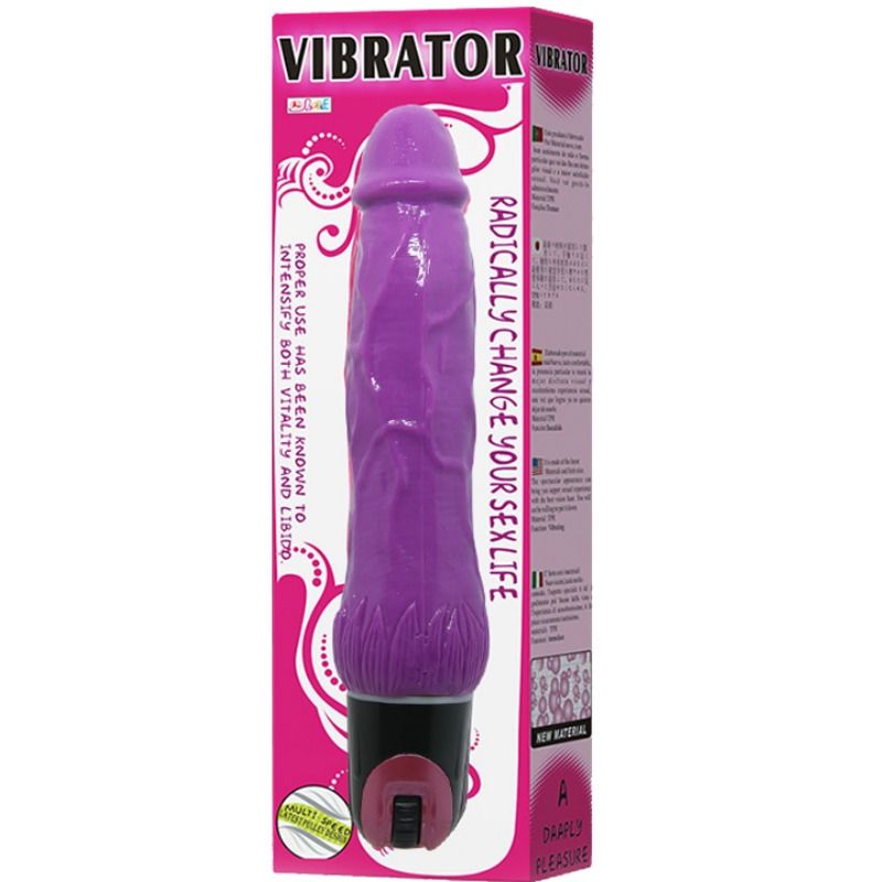 Baile Daaply Pleasure Multispeed Vibrator Lila