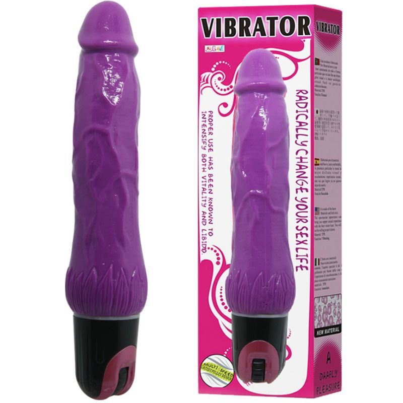 Baile Daaply Pleasure Multispeed Vibrator Lila