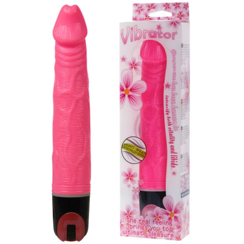 Baile Vibrator Multispeed 21.5 CM Rosa
