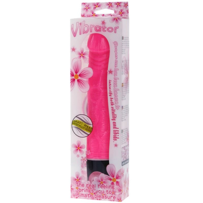 Baile Vibrator Multispeed 21.5 CM Rosa