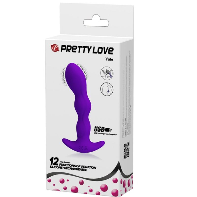 Anal Toys Pretty Love - Anal Massager 12 Lila Vibrationsmodi