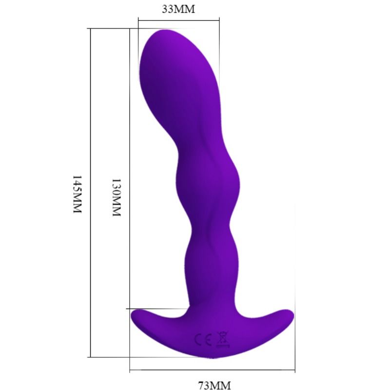 Anal Toys Pretty Love - Anal Massager 12 Lila Vibrationsmodi