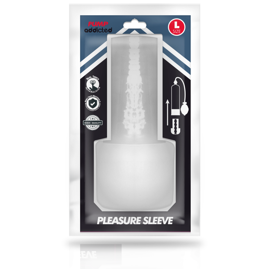 Pump Addicted Pleasure Sleeve Mastaubador Grösse L