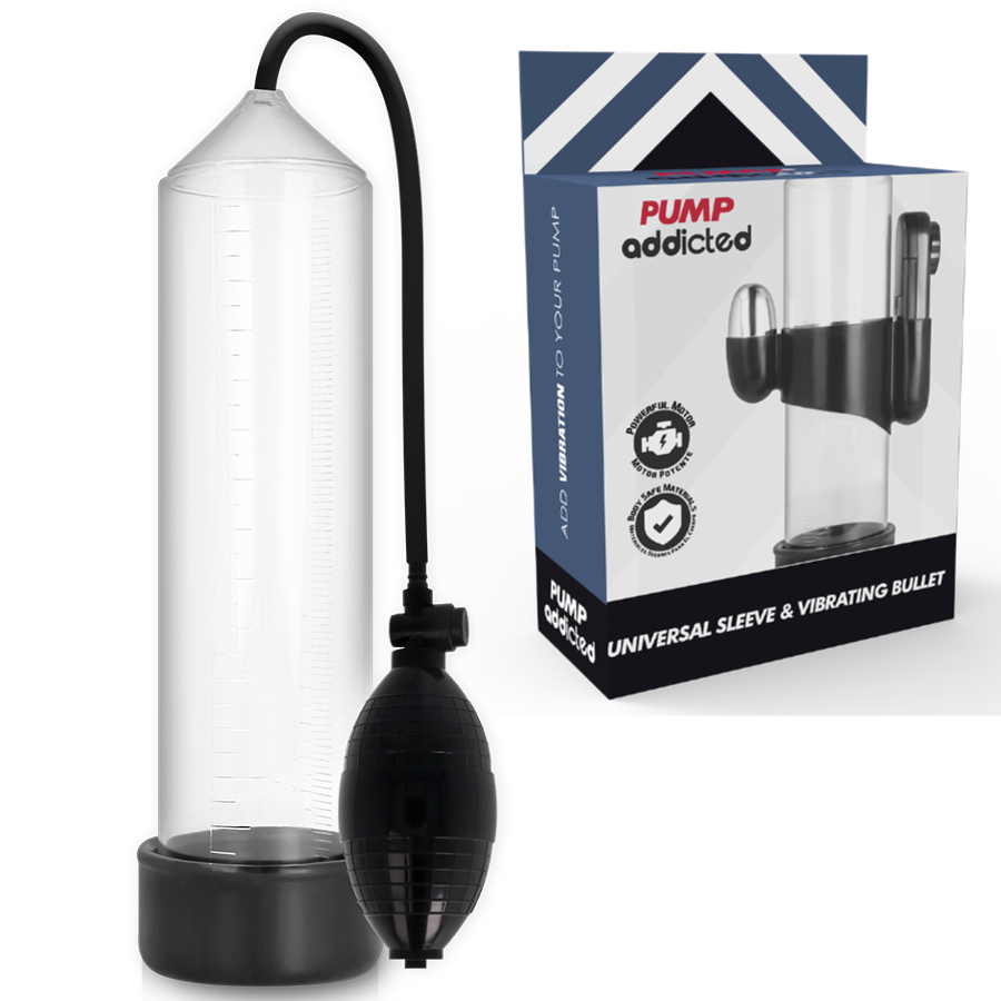 Pump Addicted Transparenter Rx3-vibrator