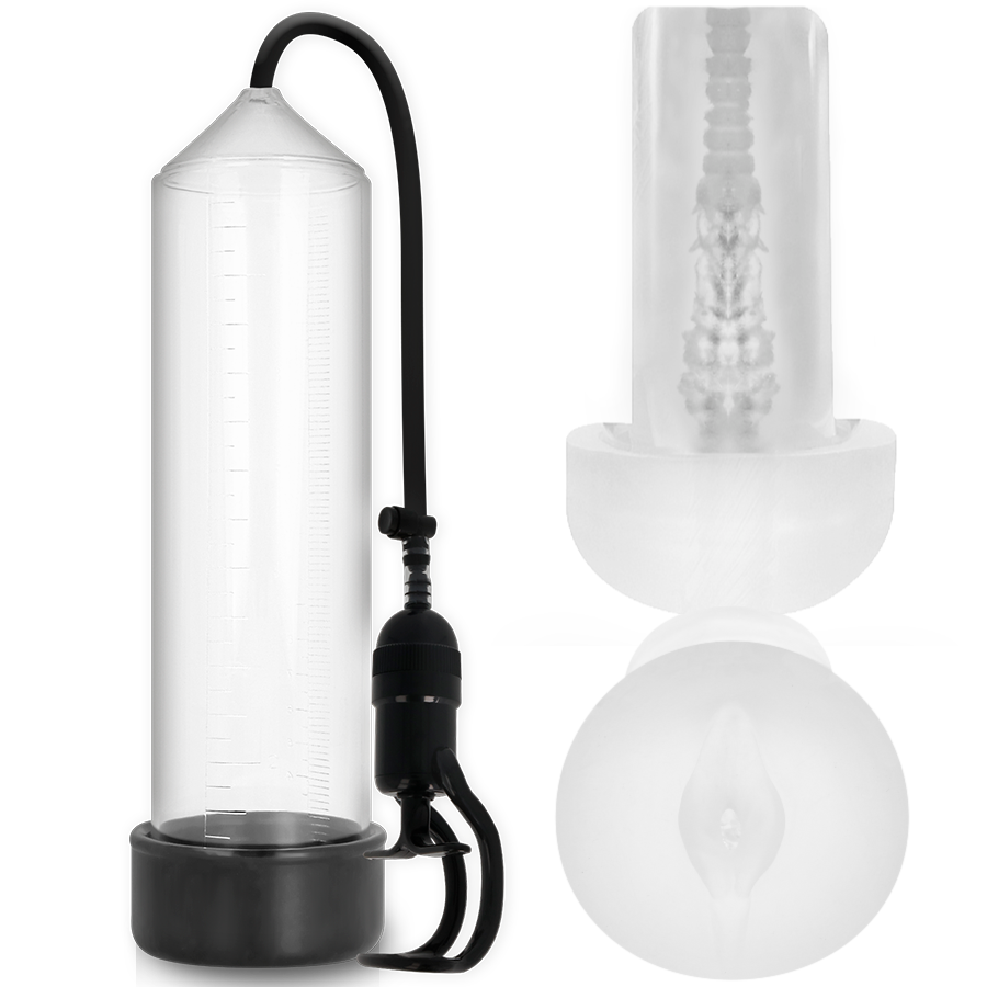 Pump Addicted Rx5 Transparent Mit Masturbator