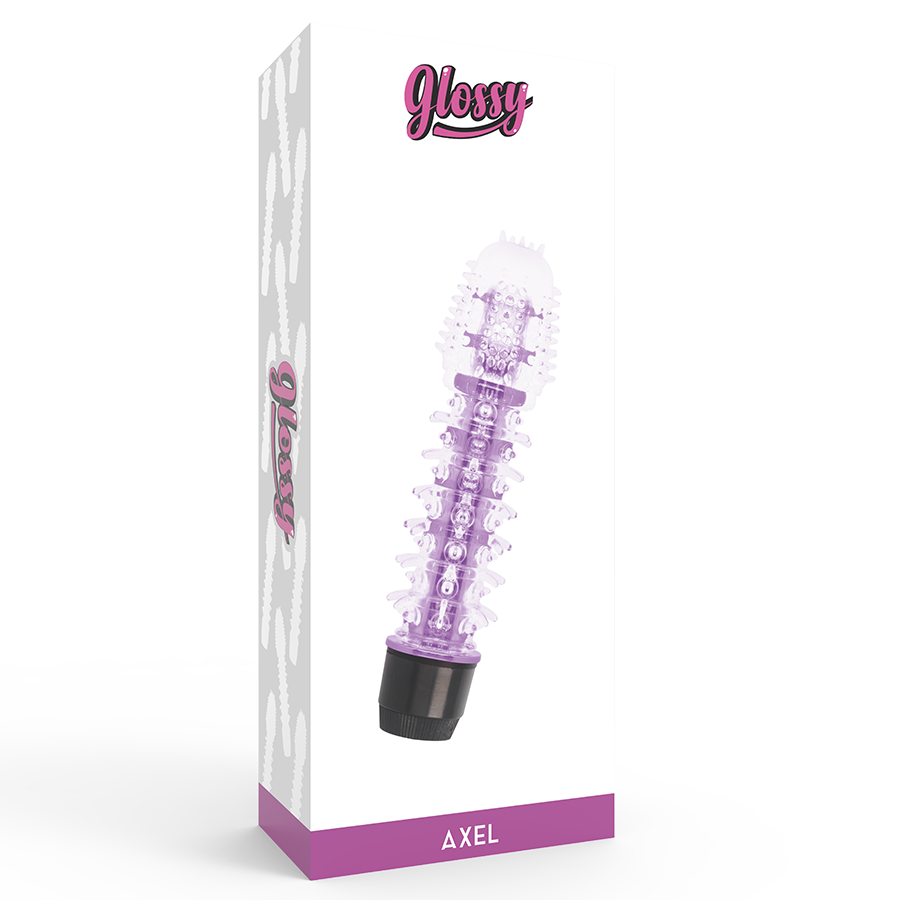 Glossy Axel Vibrator lila