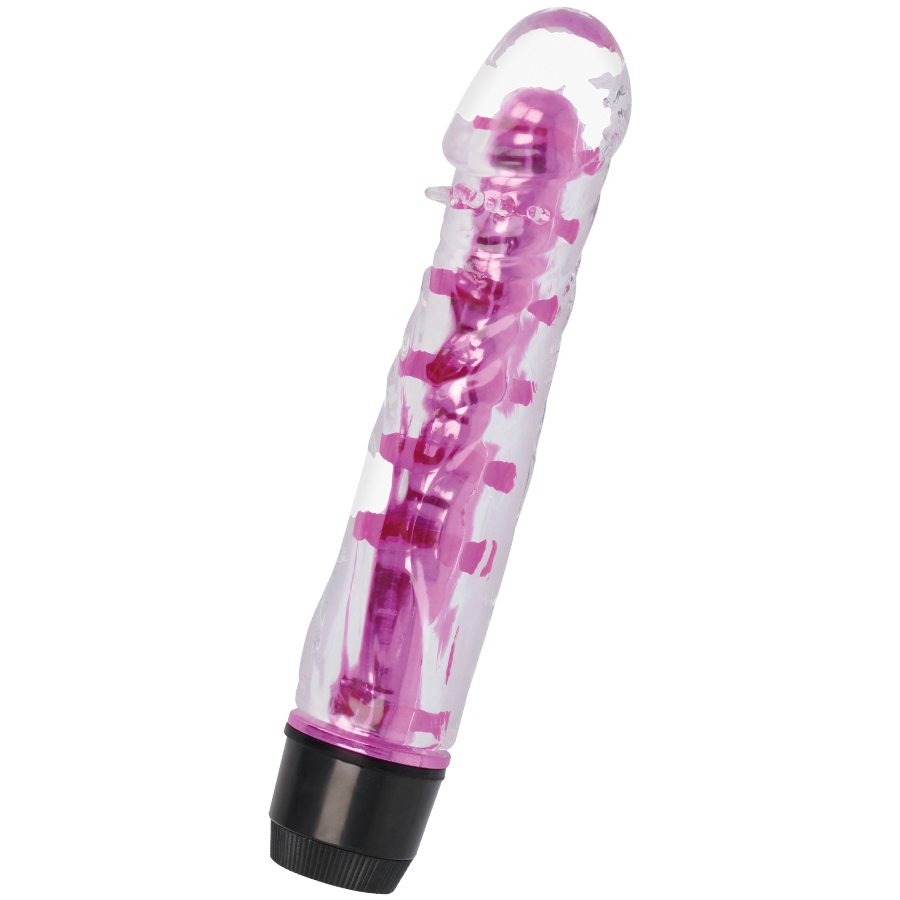 Glossy Lenny Vibrator Rosa