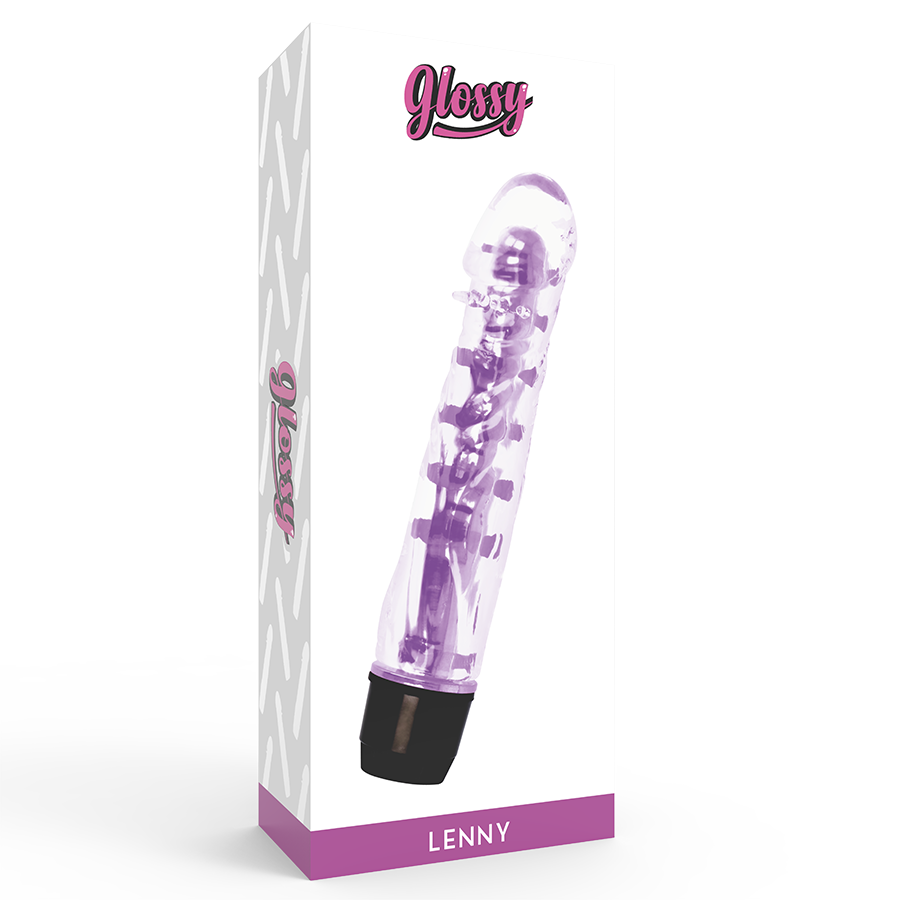 Glossy Lenny Vibrator Lila