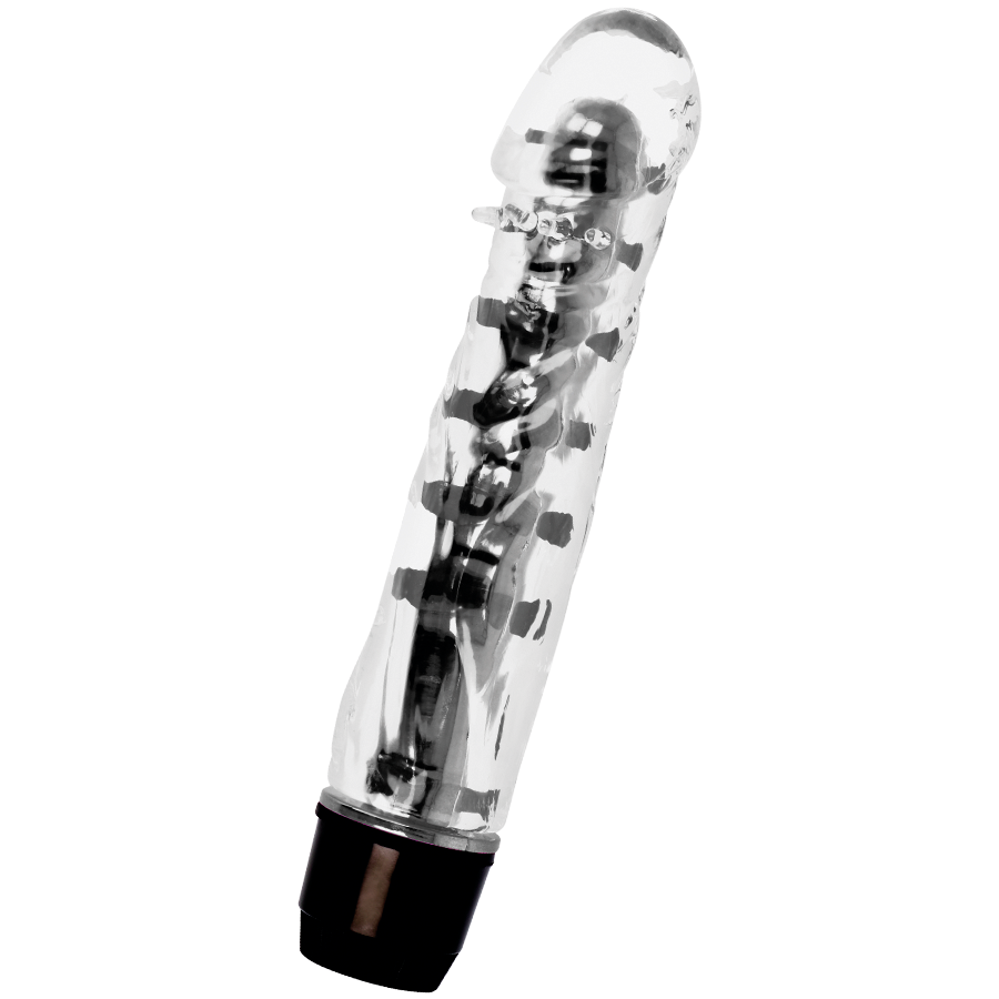 Glossy Lenny Vibrator Schwarz