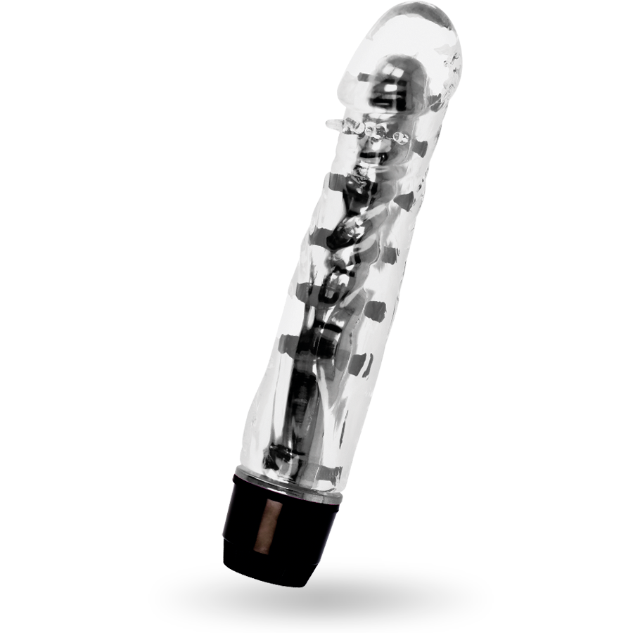 Glossy Lenny Vibrator Schwarz