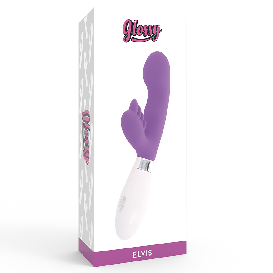Glossy Kaninchen Elvis Lila