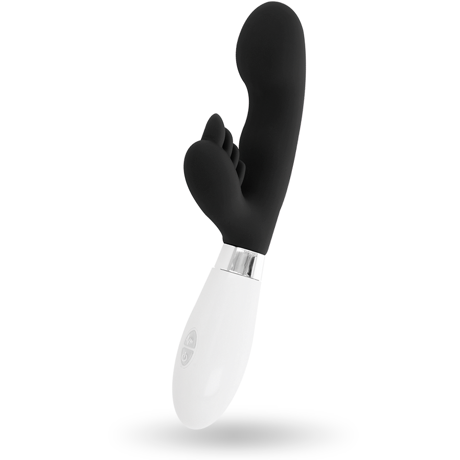 Glossy Elvis Kaninchen Schwarz