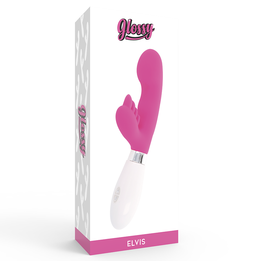 Glossy Kaninchen Elvis Rosa