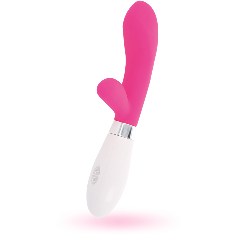 Glossy Jackson-kaninchen-rosa