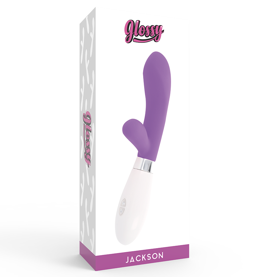 Glossy Jackson Kaninchen Lila