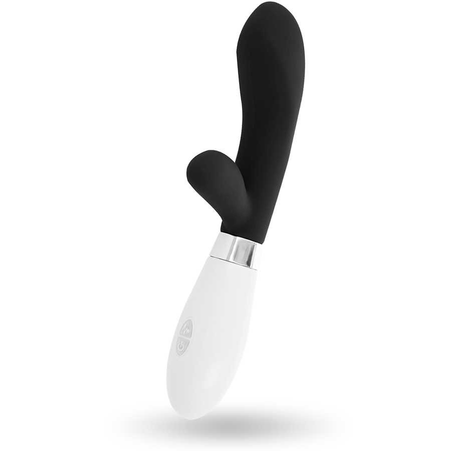 Glossy Jackson Rabbit Schwarz