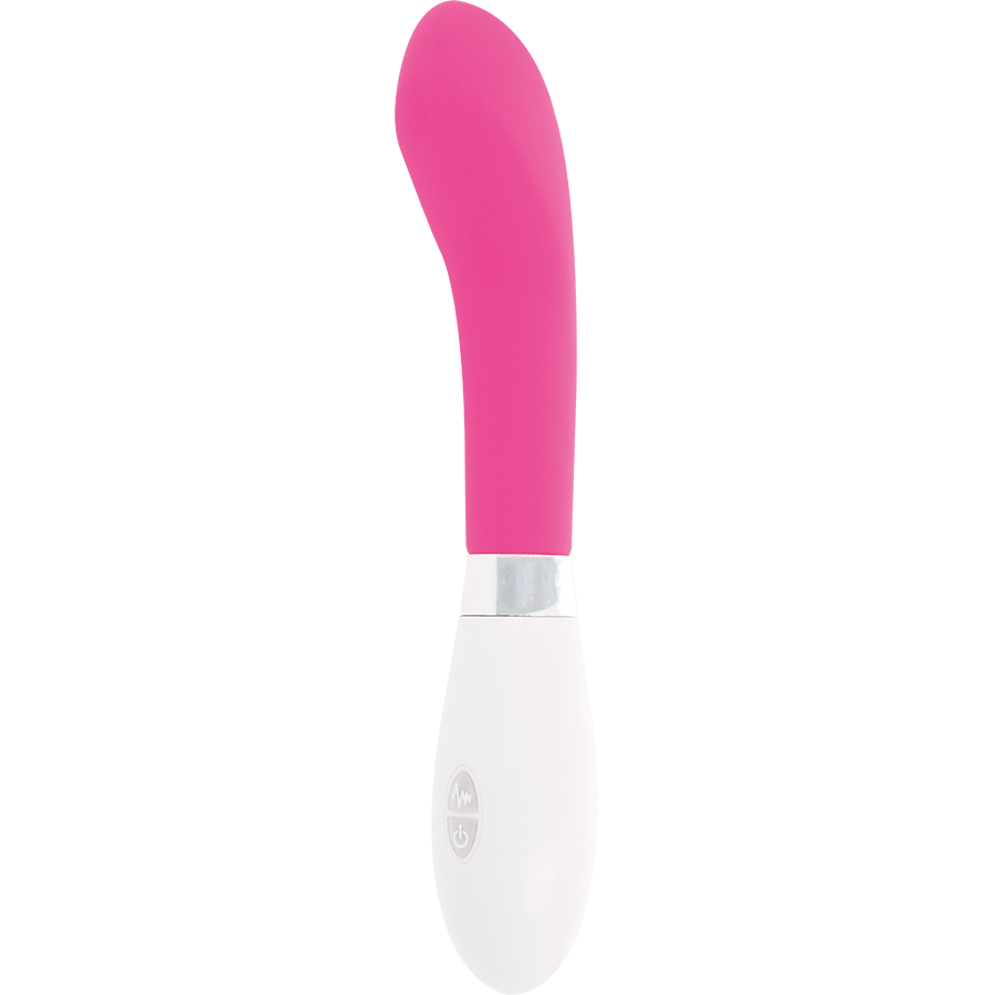 Glossy John Vibrator Rosa