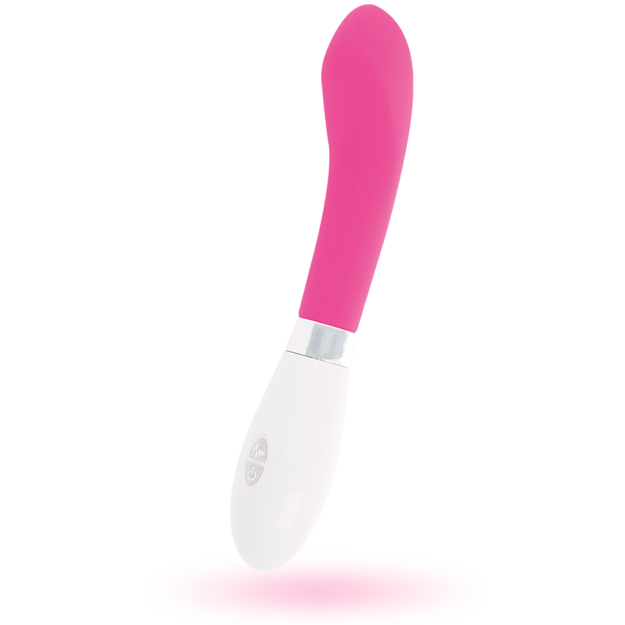 Glossy John Vibrator Rosa