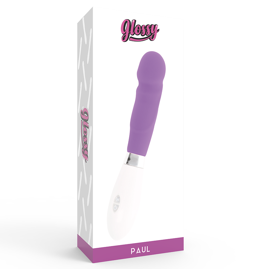 Glossy Paul Vibrator Lila