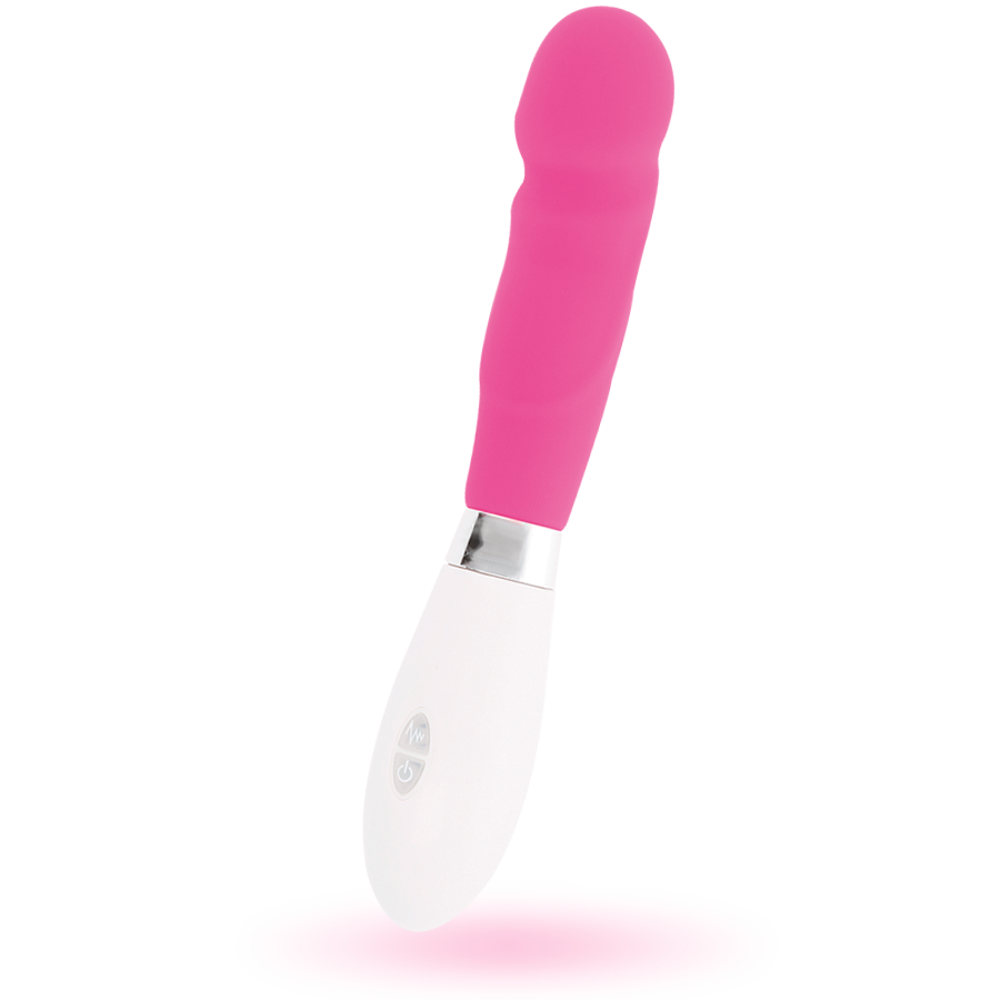 Glossy Paul Vibrator Rosa
