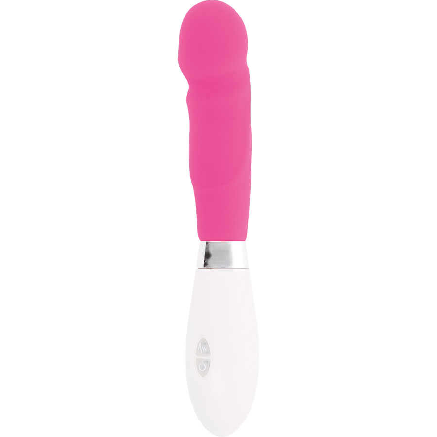 Glossy Paul Vibrator Rosa
