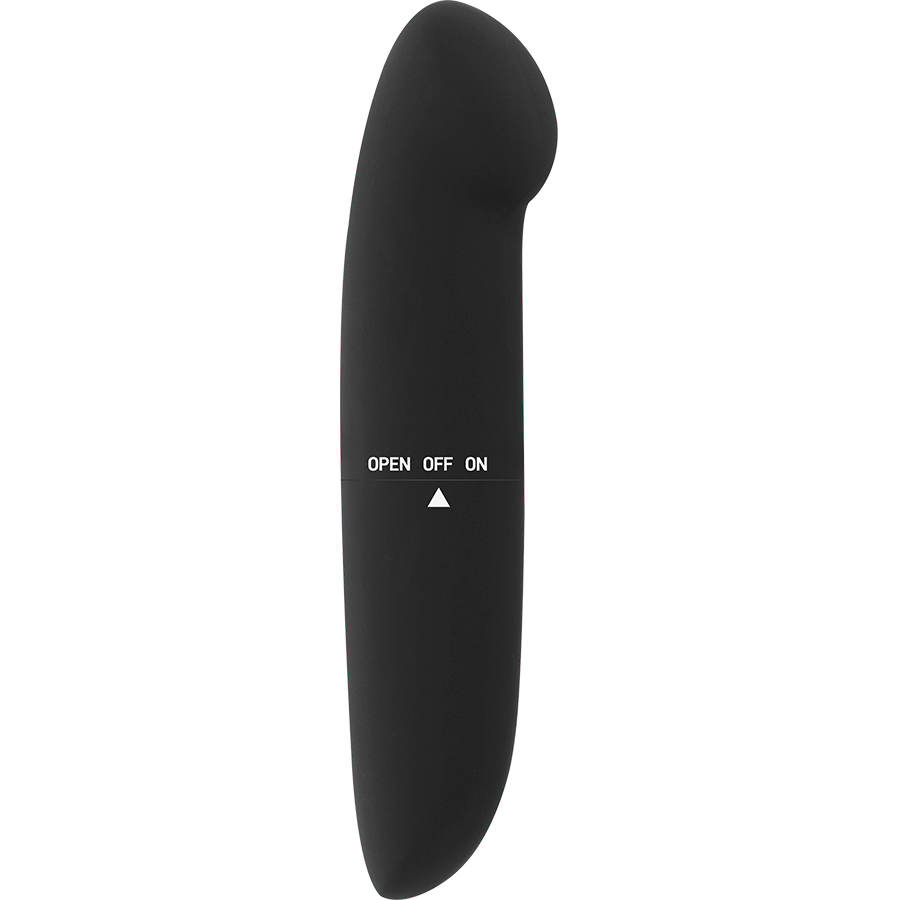 Glossy Phil Vibrator Schwarz