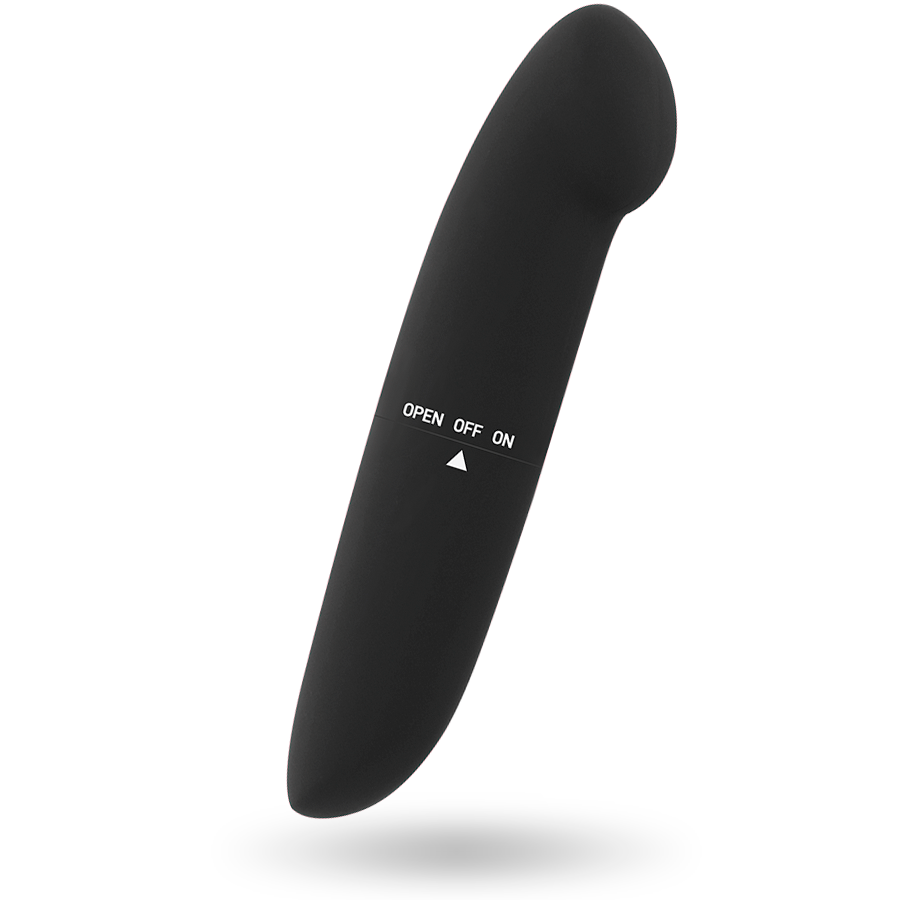 Glossy Phil Vibrator Schwarz