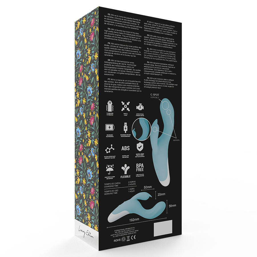 Mia – Dresde Vibrator Blaue Türkis