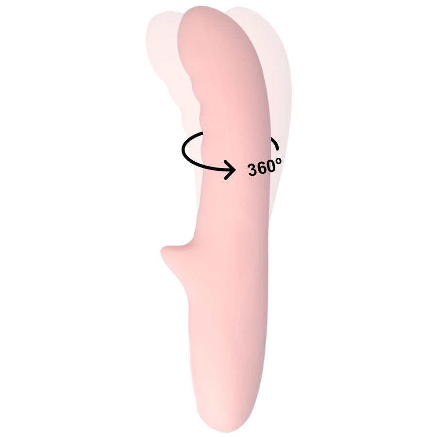 Mia – Pisa Vibrator Rotator Rosa