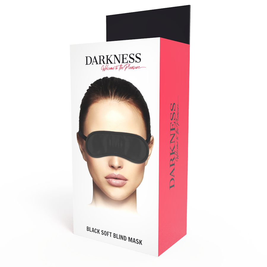 Darkness Bondage Gerade Schwarze Maske