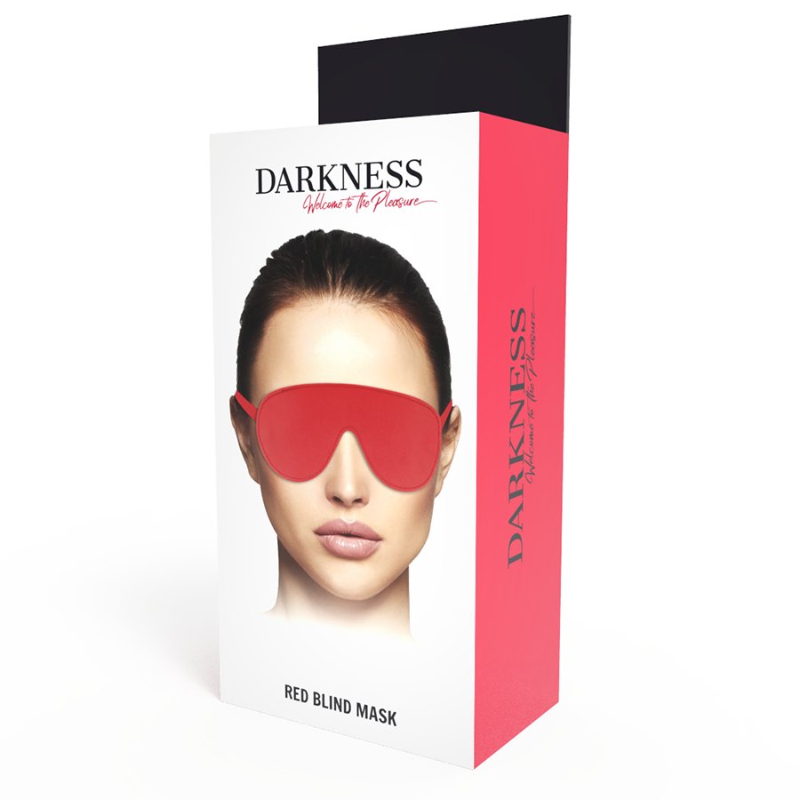 Darkness Bondage Hochwertige Rote Maske