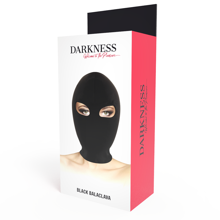 Darkness Bondage Einreichungsmaske Schwarz