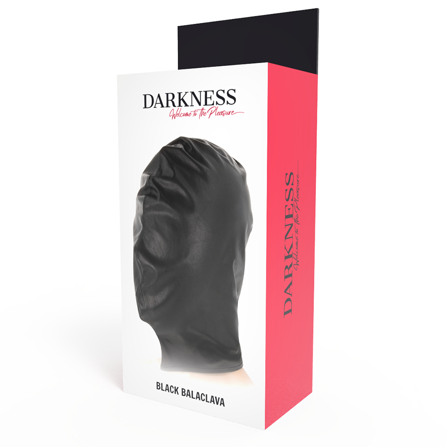 Darkness Bondage Unterjugungsmaske Schwarz