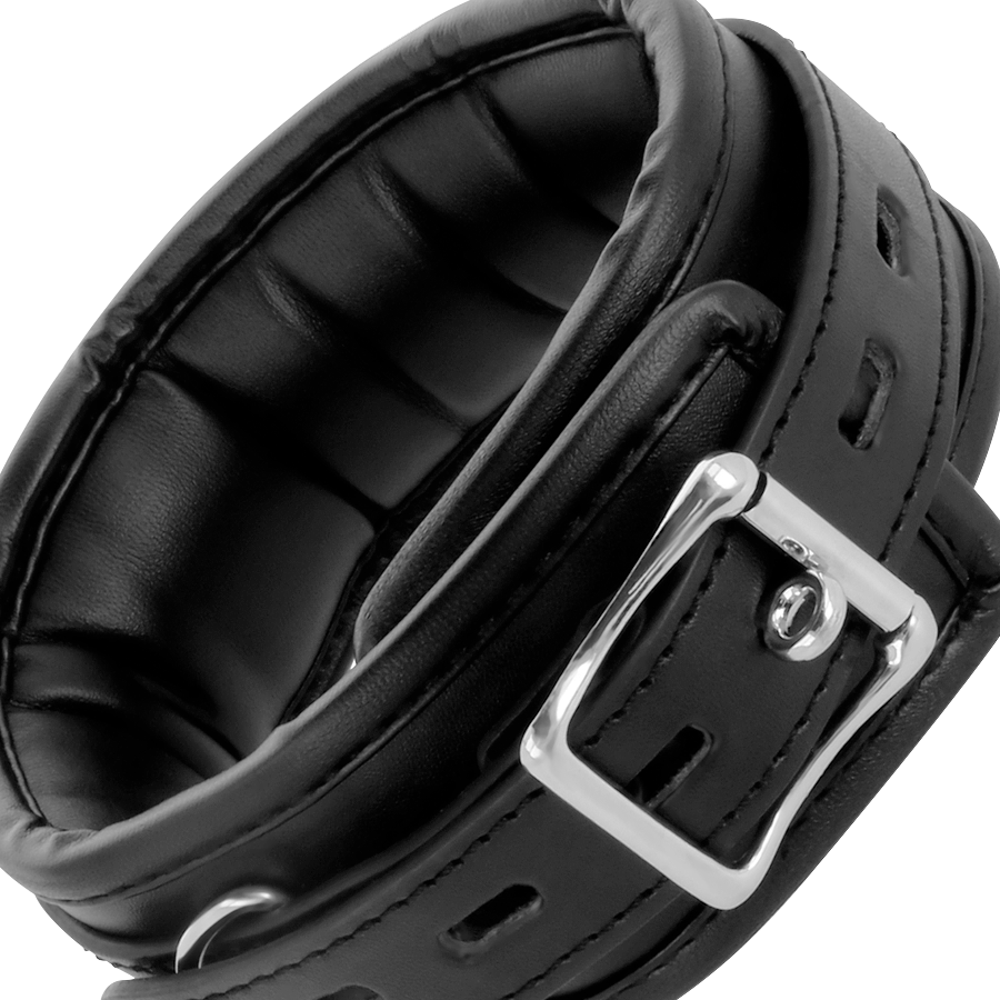 Darkness Bondage Weiche Leder-halskette Mit Kette