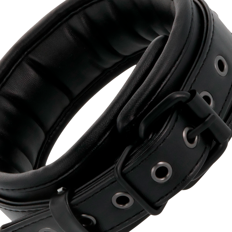 Darkness Bondage Schwarze Halskette Mit Kette