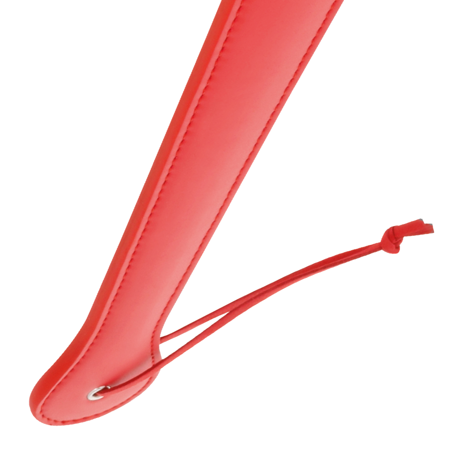 Darkness Sensations Rotes Fetischpaddel 48 CM