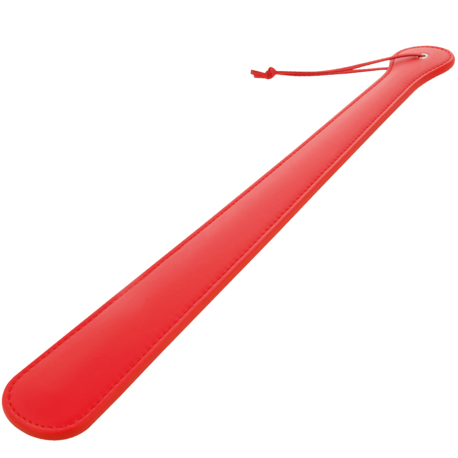 Darkness Sensations Rotes Fetischpaddel 48 CM